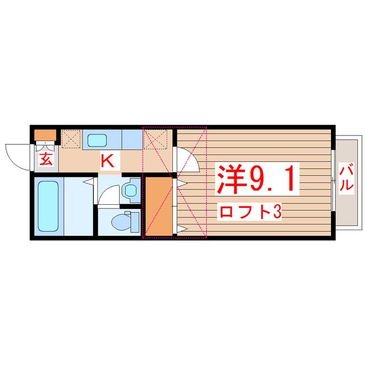 エピベールIの間取り