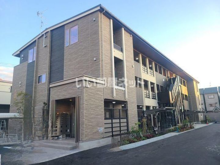 大阪府四條畷市江瀬美町(アパート)の賃貸物件の外観