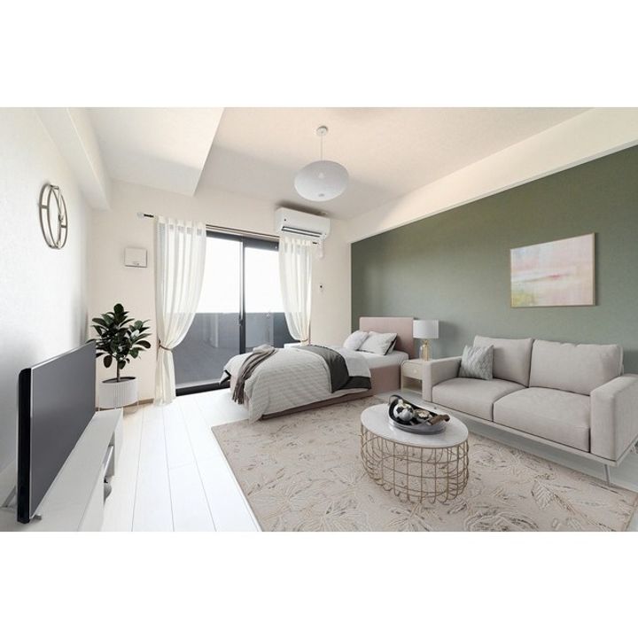 テクノパレス THE YUUKIの居間