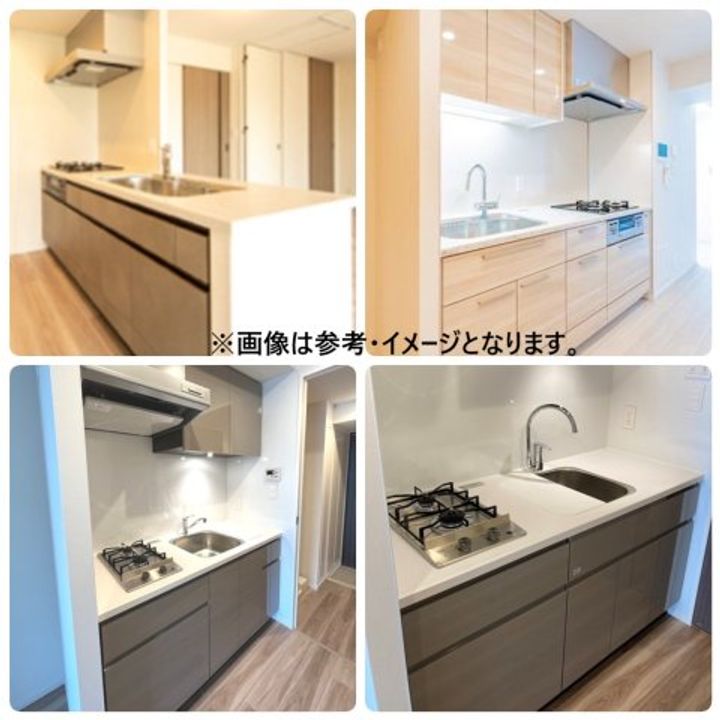 グラディート汐留ロッソのキッチン