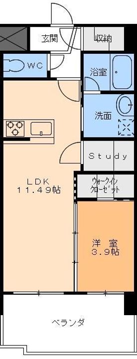 ANNEX道後湯築の間取り