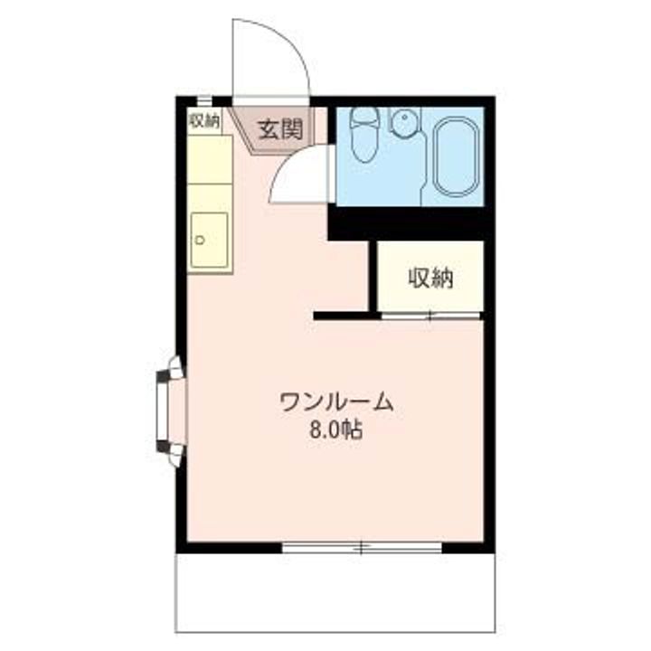 エコーハイツの間取り