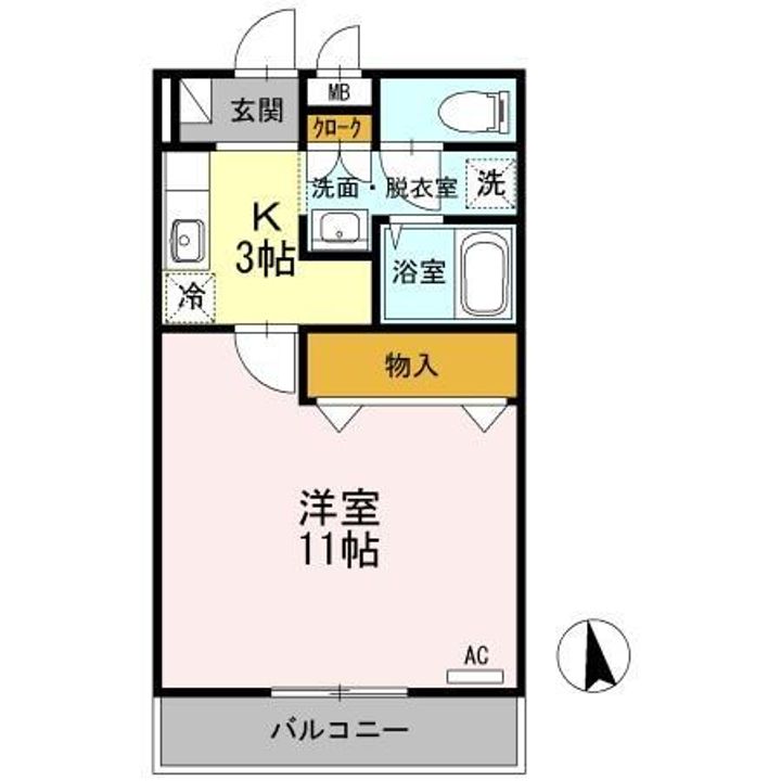 オードピュールの間取り