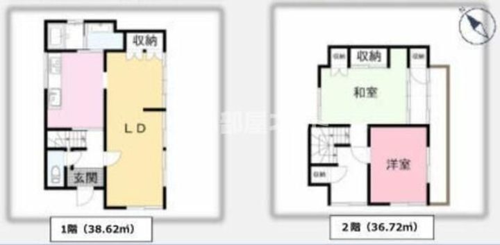 東京都町田市玉川学園1(一戸建)の賃貸物件の間取り
