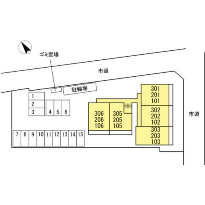 ディライトヒルズの地図