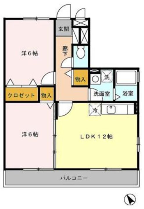 ディライトヒルズの間取り