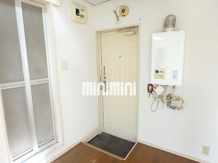 コートリバーサイドの玄関