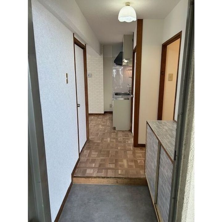 ハイタウンみずほIIの玄関