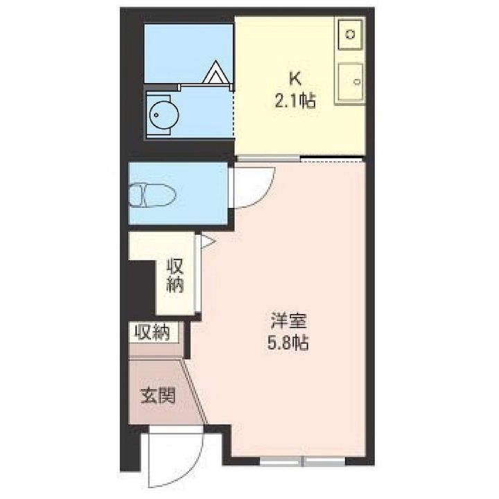 BEREO KANAMACHI2丁目の間取り