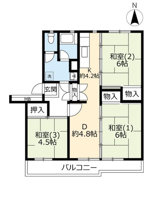 URえびなの間取り