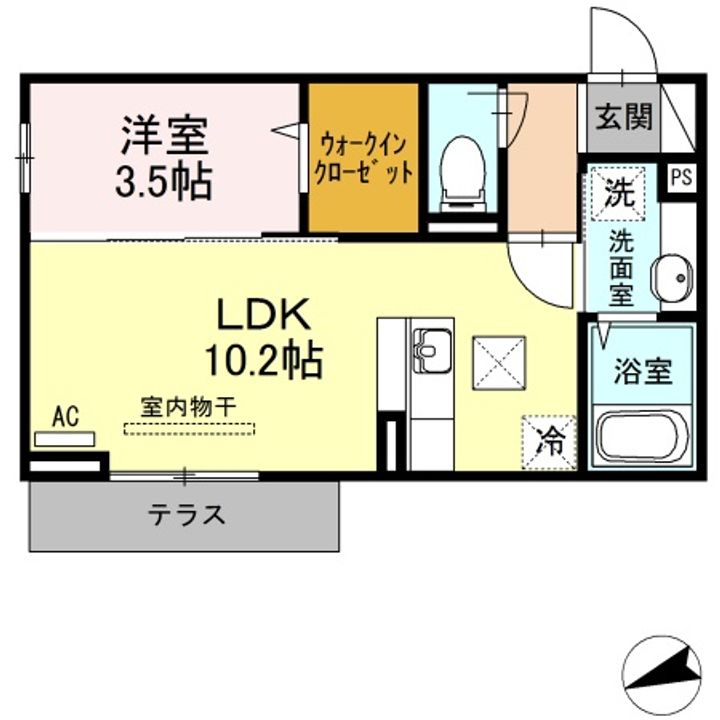 コンフォルトの間取り