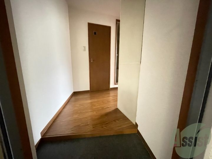 八乙女深松マンションの玄関