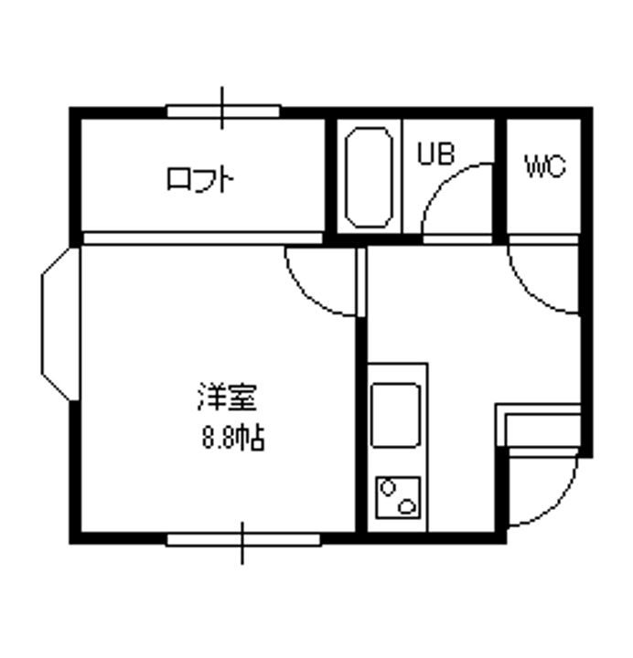 メゾン宮町の間取り