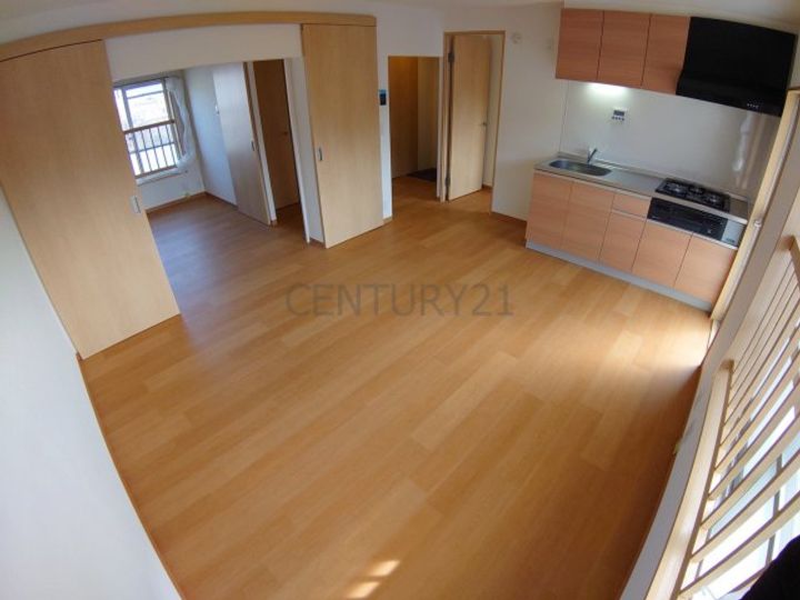 宝梅園1号棟の居間