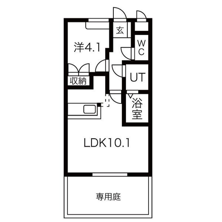 エクセレントフィールドの間取り