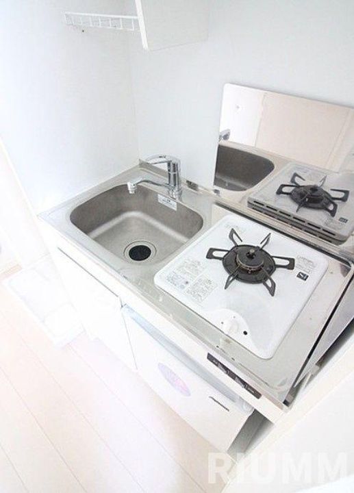 東京都新宿区弁天町(アパート)の賃貸物件のキッチン