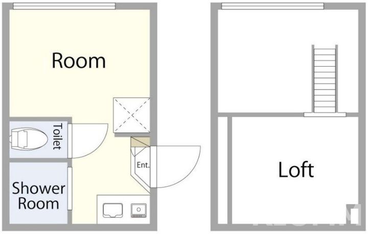 東京都新宿区弁天町(アパート)の賃貸物件の間取り