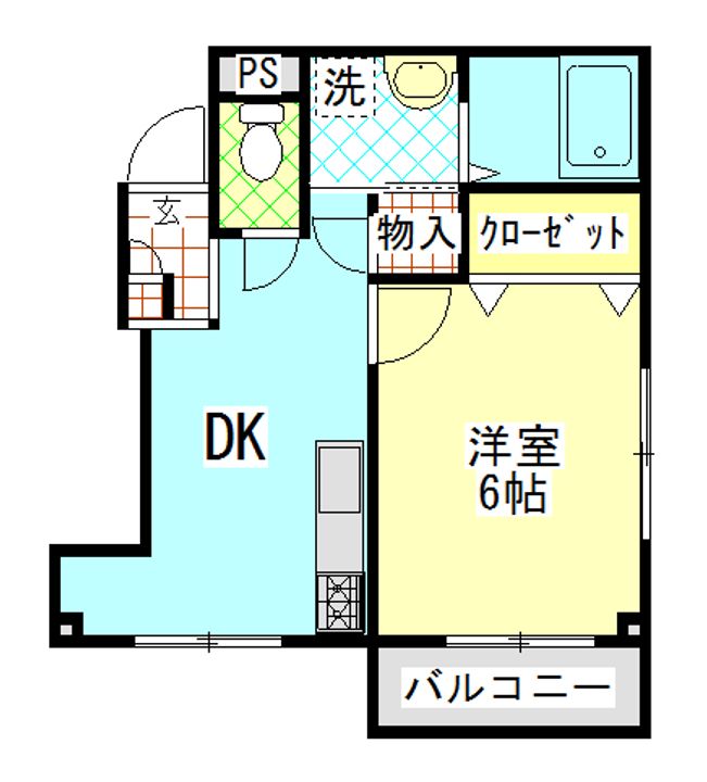 セントラルハイツの間取り