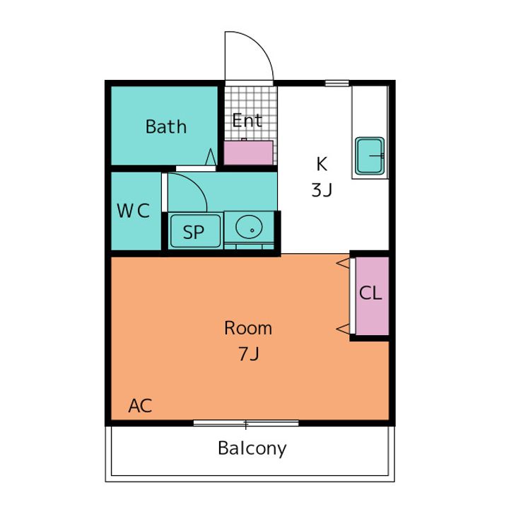 グリーンサイドの間取り