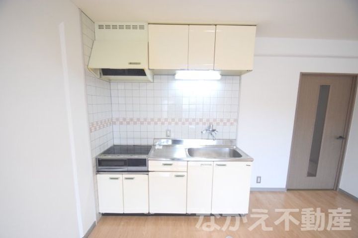徳島県徳島市大原町内開(マンション)の賃貸物件のキッチン