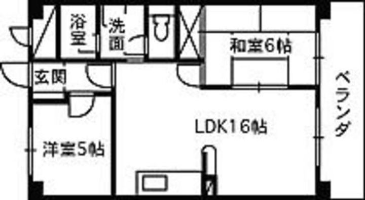 ロイヤルビューの間取り