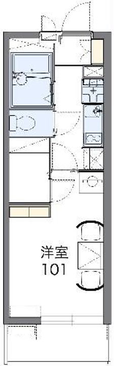 静岡県湖西市新居町新居(マンション)の賃貸物件の間取り