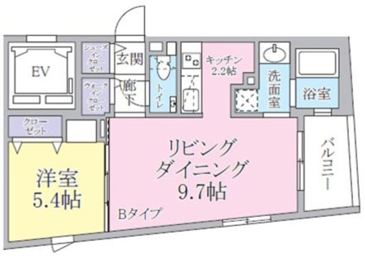 シェモア・オーの間取り