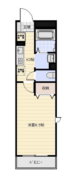 カーサ・マジェスティの間取り
