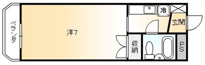 ハイツセーラムの間取り