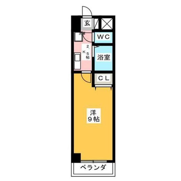 A・City朝日町の間取り