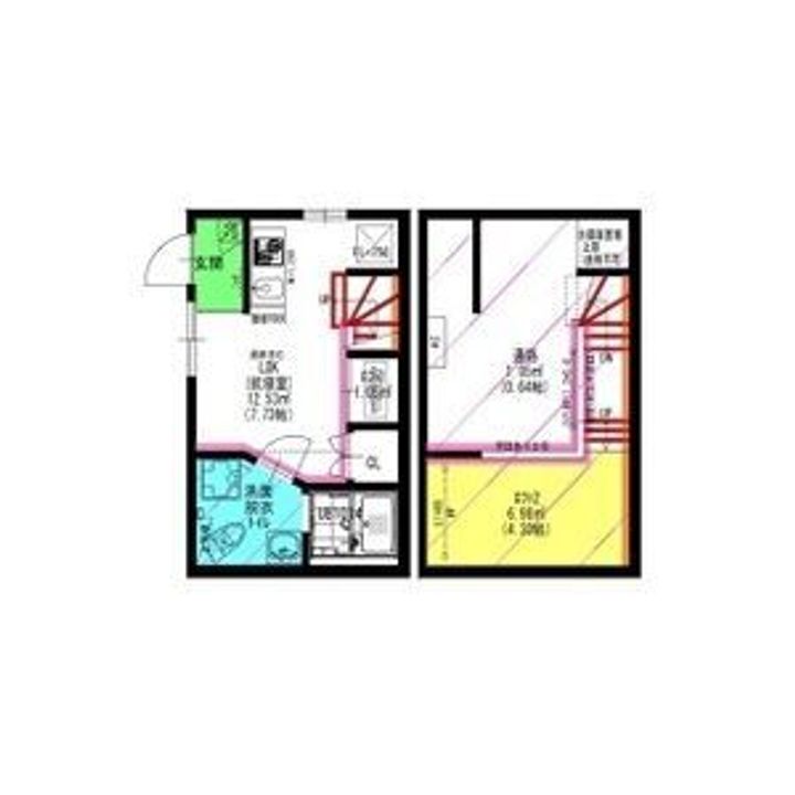 Velo JIYUGAOKA(ヴェロジユウガオカ)の間取り