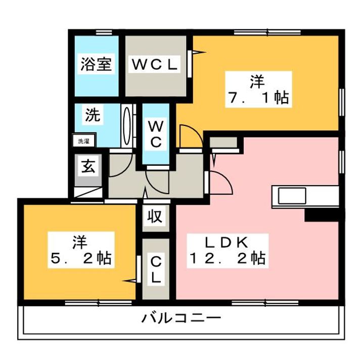 Feliceの間取り