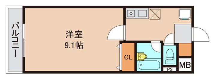 千葉県市川市妙典6(マンション)の賃貸物件の間取り