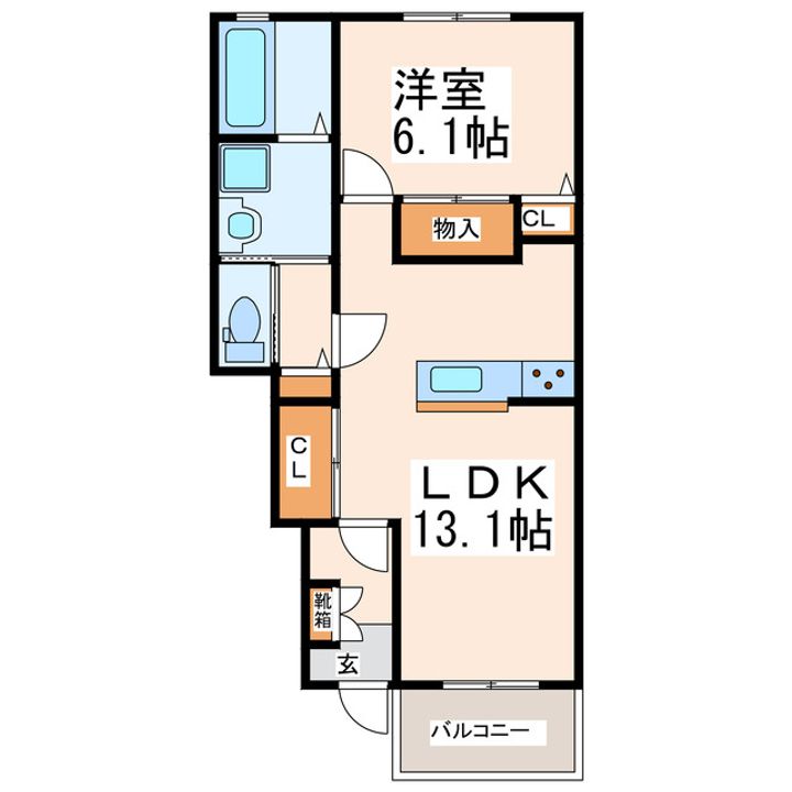 レトア シャルールIIの間取り