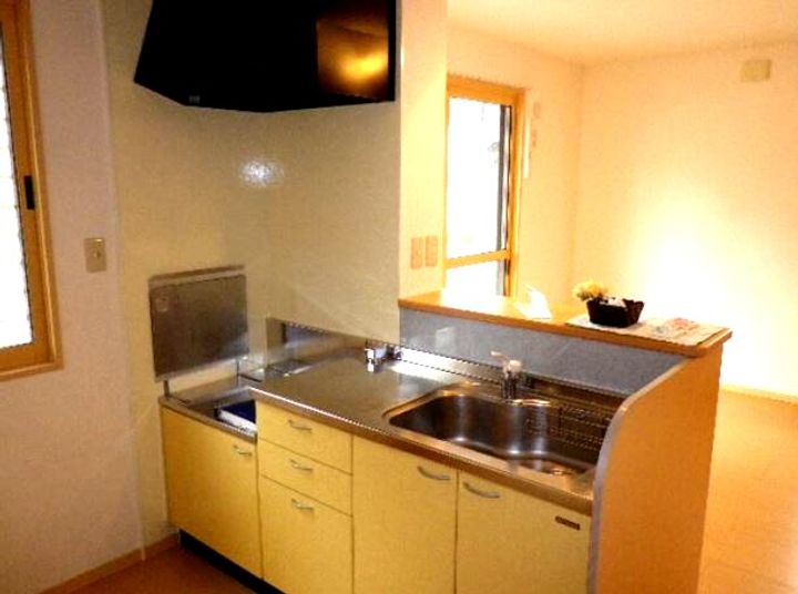 アイビーキューブのキッチン