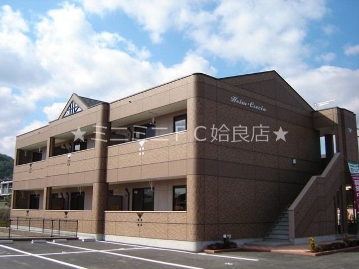 鹿児島県姶良市西餅田(アパート)の賃貸物件の外観