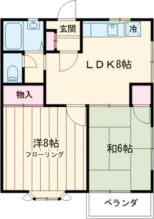 メゾン青葉の間取り