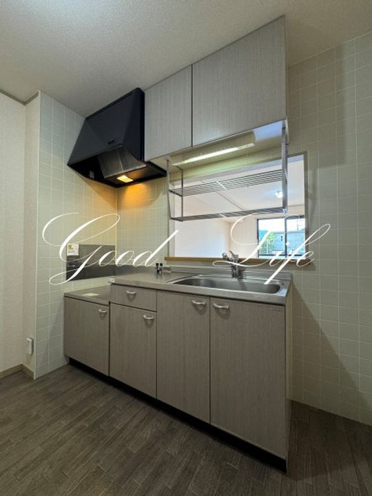 兵庫県丹波篠山市大沢新(アパート)の賃貸物件のキッチン