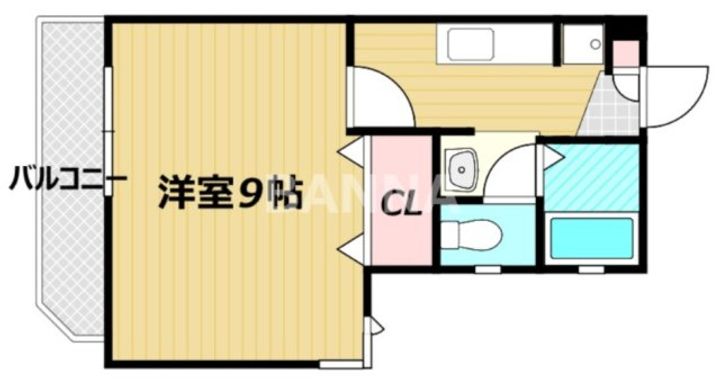 スリーサンズの間取り