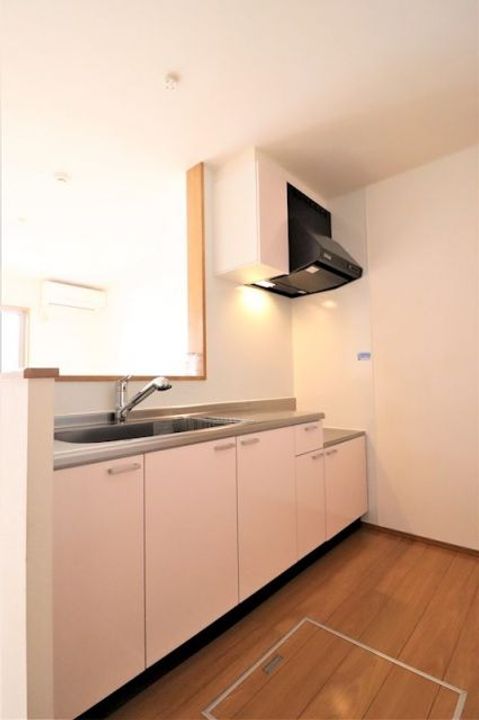 茨城県石岡市若松2(一戸建)の賃貸物件のキッチン