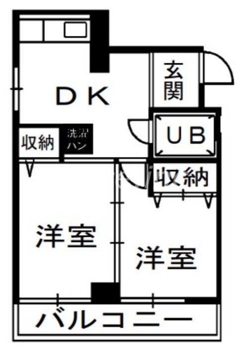 サンビラ大手前の間取り