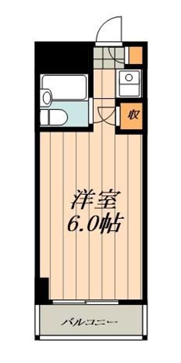メトロM24の間取り