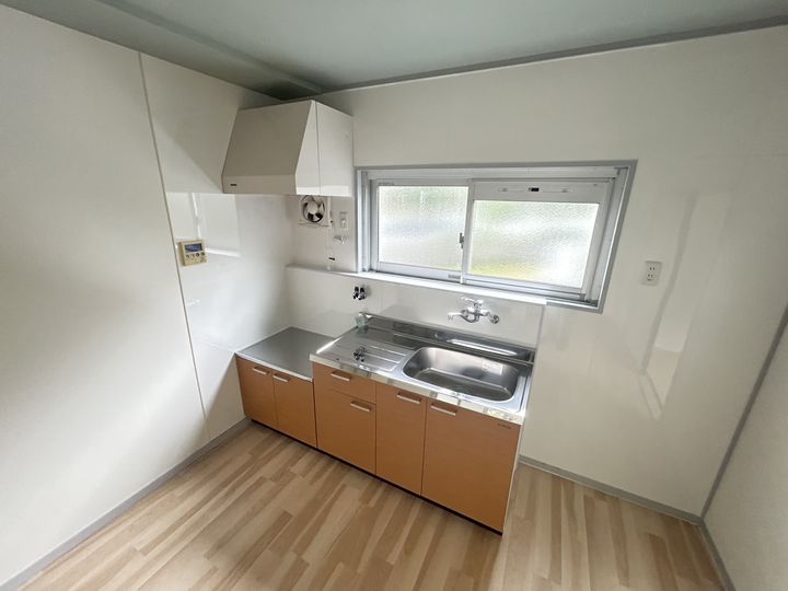 上高丸南住宅1号棟のキッチン