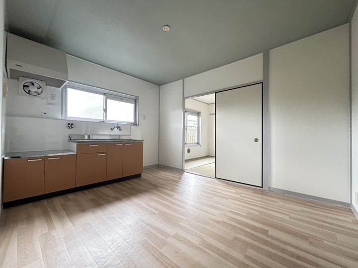 上高丸南住宅1号棟の居間