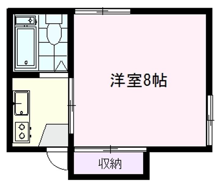 新潟県新潟市中央区東幸町(アパート)の賃貸物件の間取り