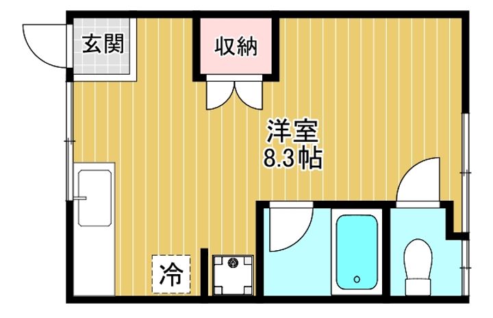 大阪府門真市宮前町(マンション)の賃貸物件の間取り