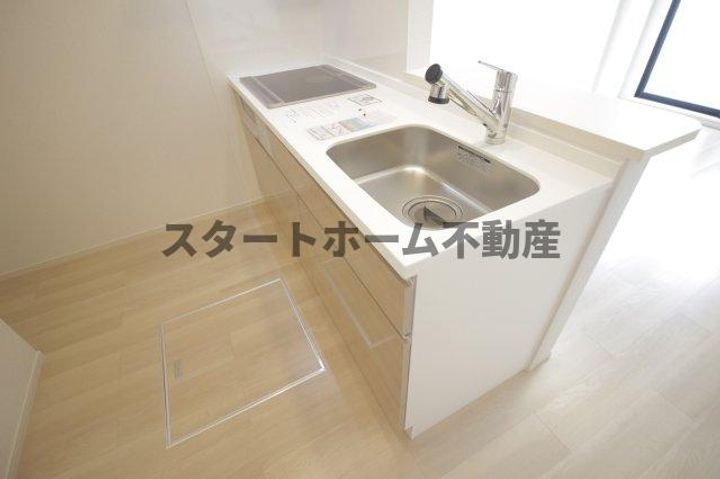 メゾン・ド・ティアラ阿南Nのキッチン