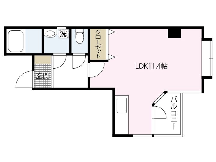 SEIWA BLD(楠木町)の間取り