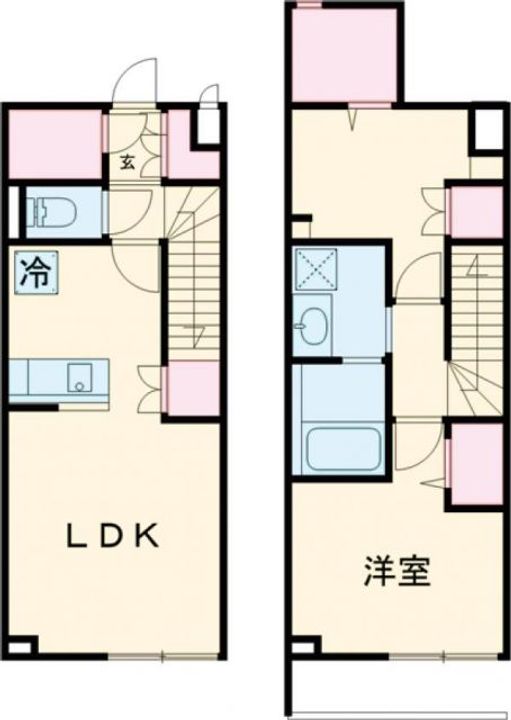 ルフォンリヴェント杉並永福の間取り
