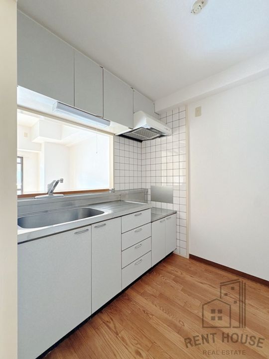 大阪府岸和田市中井町3(マンション)の賃貸物件のキッチン